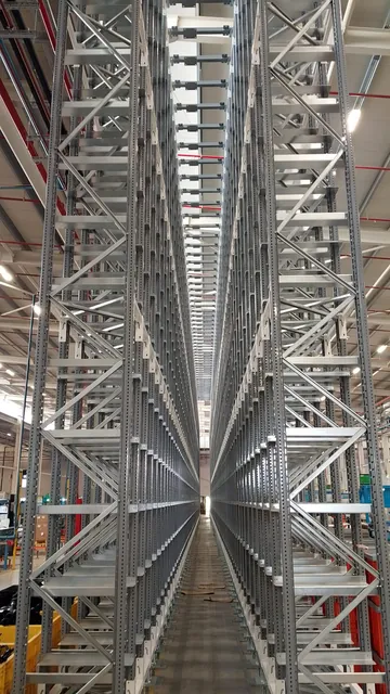 Teklas · Bartın · Miniload raf koridoru